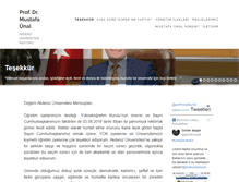 Tablet Screenshot of drmustafaunal.com